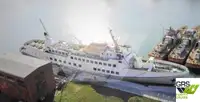 Kreuzfahrtschiff zu verkaufen