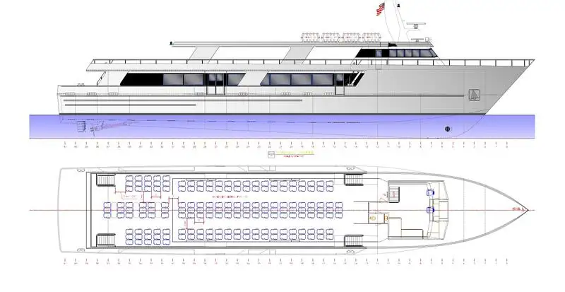 Crew-Boot zu verkaufen
