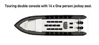 Festrumpf-Schlauchboot zu verkaufen
