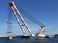 Kranboot zu verkaufen
