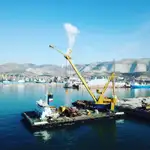 Kranschiff zu verkaufen