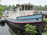 Schleppboot zu verkaufen