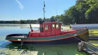Schleppboot zu verkaufen