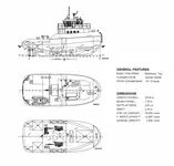 Schleppboot zu verkaufen