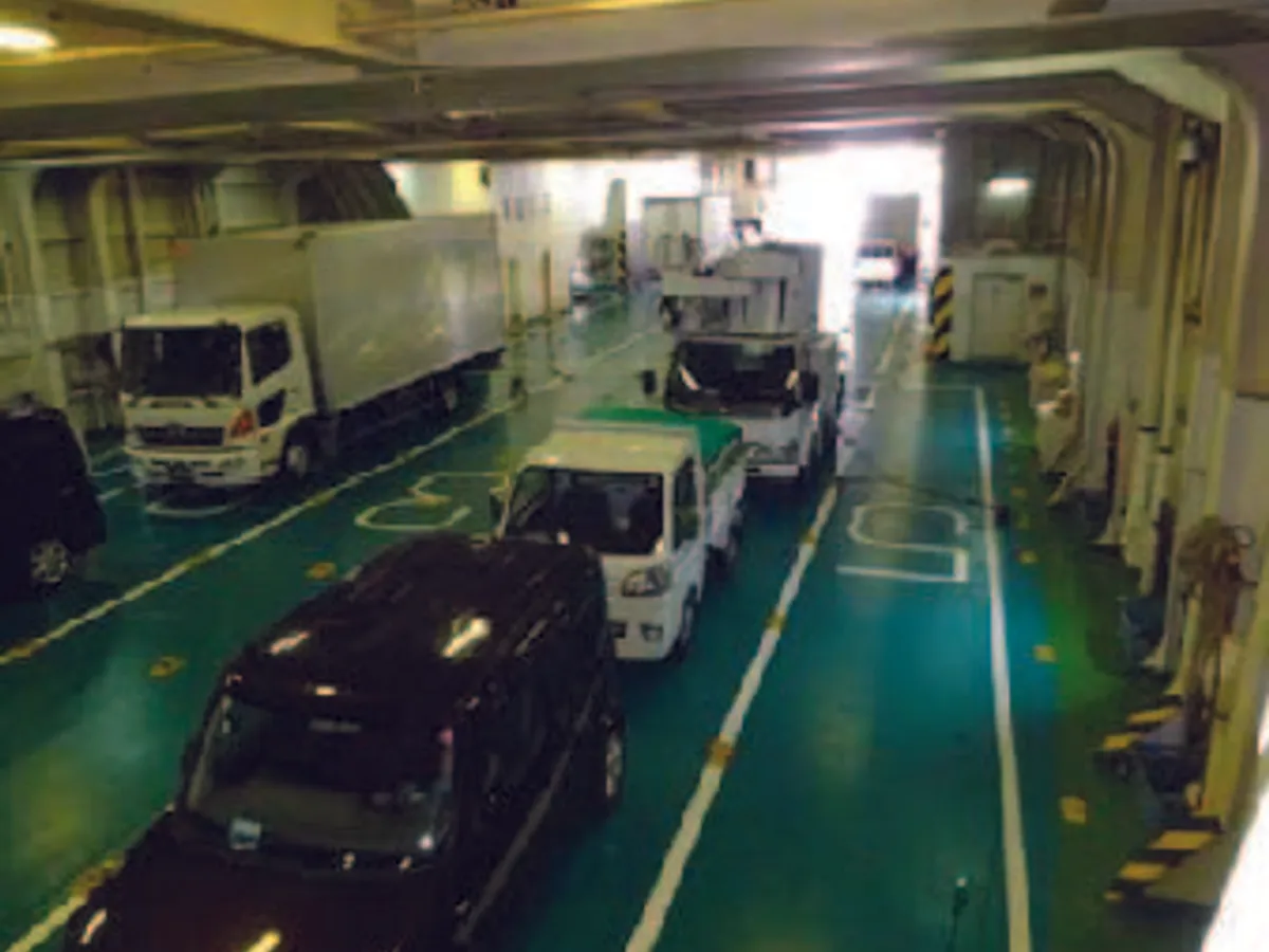RoPax-Schiff zu verkaufen