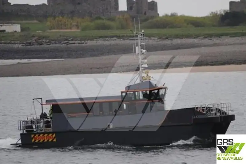 Windpark-Service-Schiff zu verkaufen