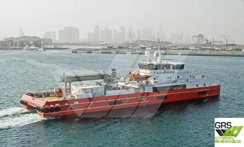 Windpark-Service-Schiff zu verkaufen