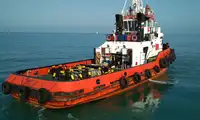 Schleppboot zu verkaufen