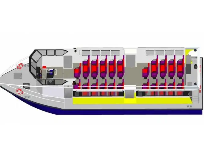 Kreuzfahrtschiff zu verkaufen
