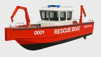Rettungsschiff zu verkaufen