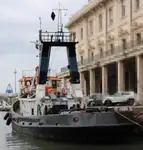 Schleppboot zu verkaufen
