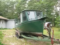 Rettungsboot zu verkaufen