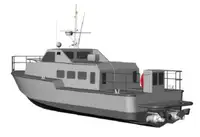 Rettungsschiff zu verkaufen