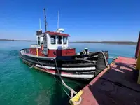 Schleppboot zu verkaufen
