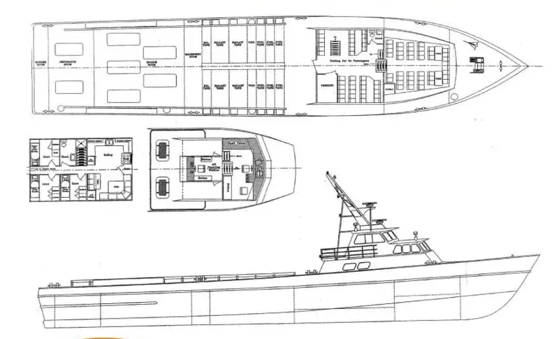 Crew-Boot zu verkaufen