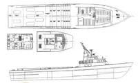 Crew-Boot zu verkaufen