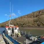 Schleppboot zu verkaufen