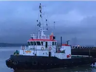 Schleppboot zu verkaufen