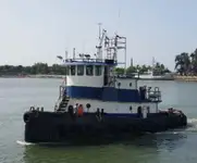 Schleppboot zu verkaufen