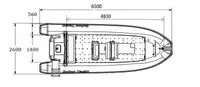 Festrumpf-Schlauchboot zu verkaufen