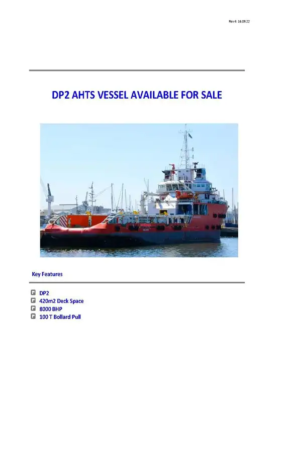 Schleppboot zu verkaufen