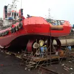 Schleppboot zu verkaufen