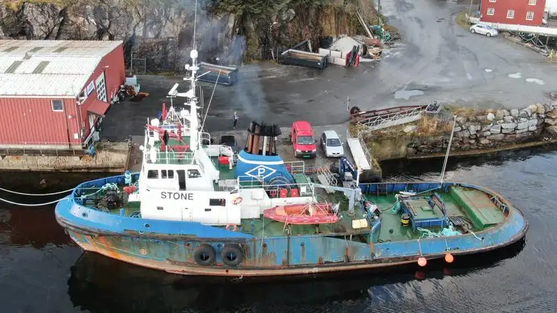Schleppboot zu verkaufen