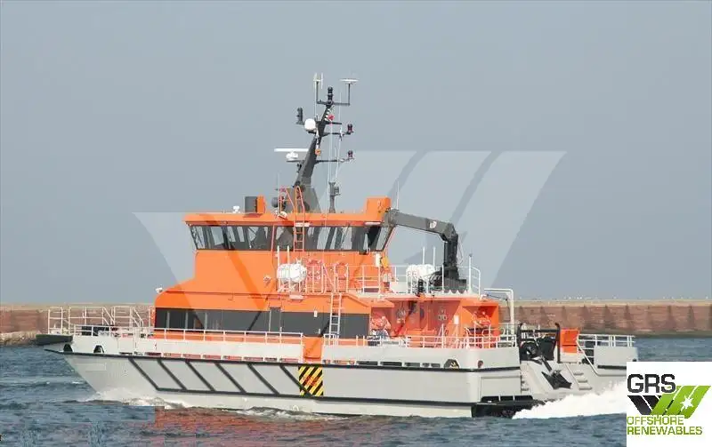 Windpark-Service-Schiff zu verkaufen