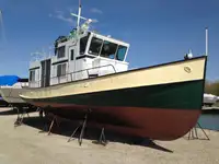 Schleppboot zu verkaufen