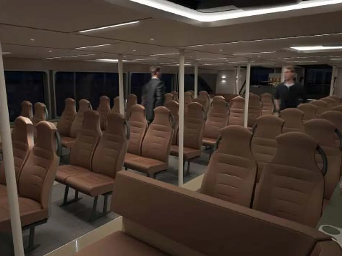 Fährschiff zu verkaufen