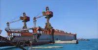 Schwimmdock zu verkaufen