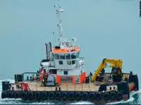 Schleppboot zu verkaufen