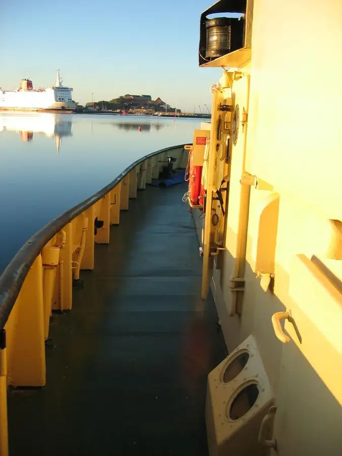 Schleppboot zu verkaufen