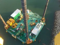 Hubinsel-Bohranlage zu verkaufen