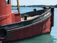 Schleppboot zu verkaufen