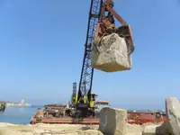 Kranboot zu verkaufen