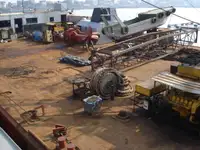 Kranboot zu verkaufen