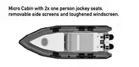 Festrumpf-Schlauchboot zu verkaufen