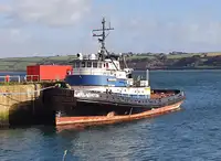 Schleppboot zu verkaufen