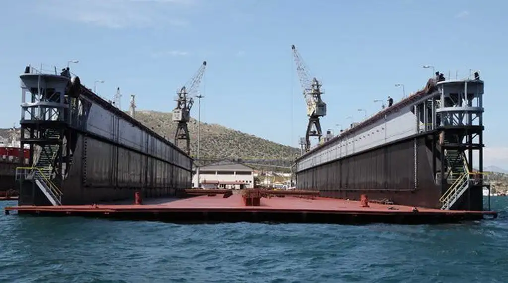 Schwimmende Docks zu verkaufen