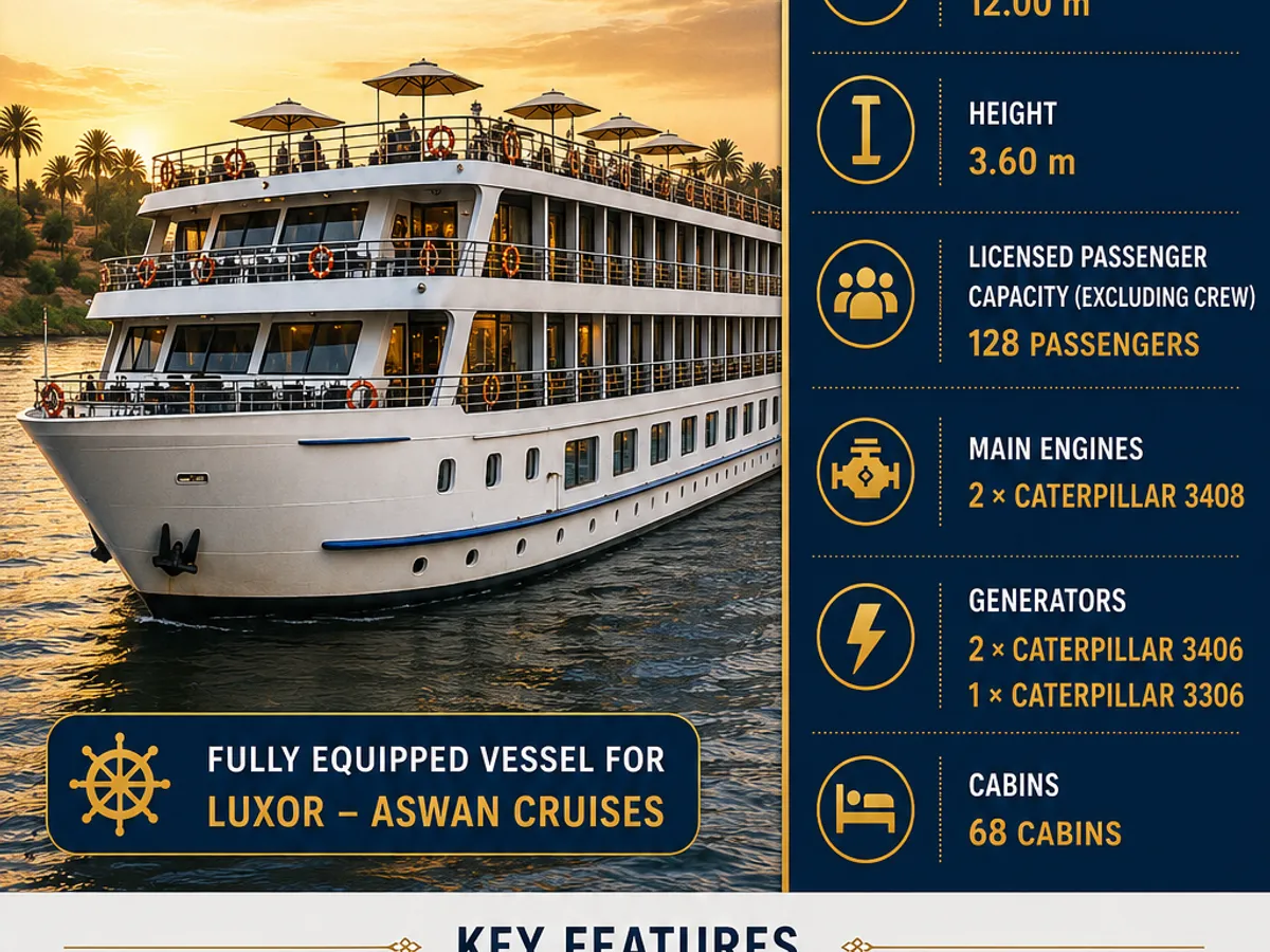 Kreuzfahrtschiff zu verkaufen