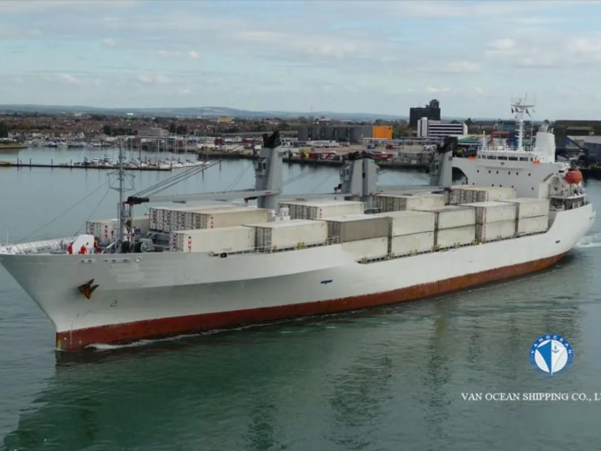 Kühlschiff zu verkaufen