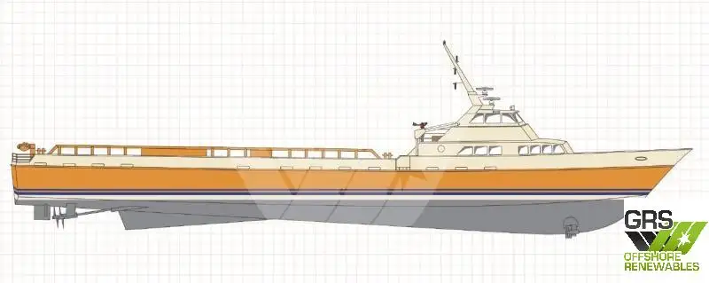 Windpark-Service-Schiff zu verkaufen