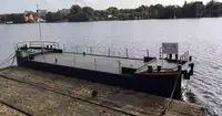 Lastkahn zu verkaufen