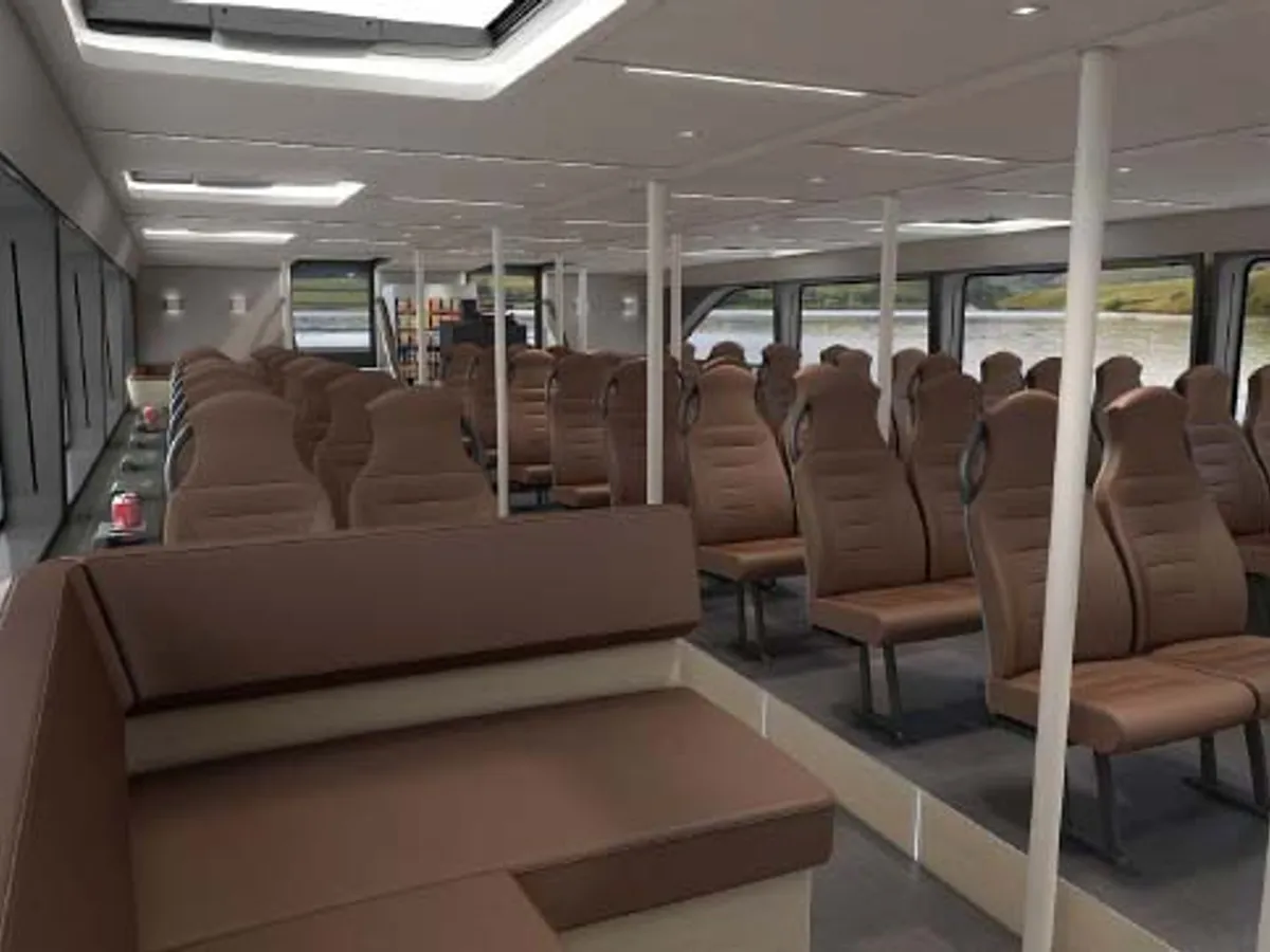 Fährschiff zu verkaufen