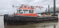 Schleppboot zu verkaufen