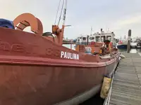 Lastkahn zu verkaufen