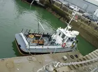 Schleppboot zu verkaufen