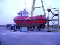 Schleppboot zu verkaufen