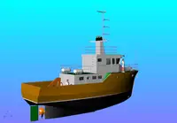 Schleppboot zu verkaufen
